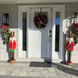 48 Inch Tall Classic Red/Green Christmas Nutcracker