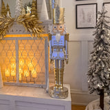 Gold and Silver Christmas Nutcracker (2 Sizes Available)