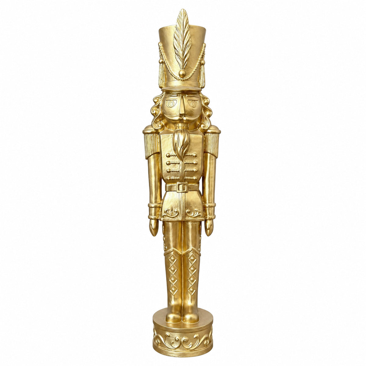 37 Inch Decorative Christmas Nutcracker -  Gold