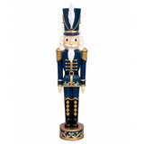 37 Inch Decorative Christmas Nutcracker -  Blue and Gold