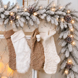 Snowy Stockbridge Pre-Lit 9 Ft. Flocked Garland with Twinkle Lights and Silver Glitter Pinecones
