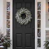 Frosted Fraser Fir 24 Inch Unlit Greenery Wreath