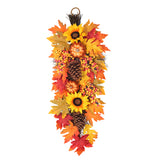 32 Inch Fall Sunflower Artificial Swag