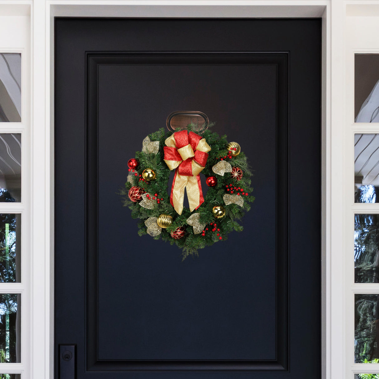 Attract® Dual Magnetic Wreath Hanger - 2 Pack - Oil-Rubbed Bronze