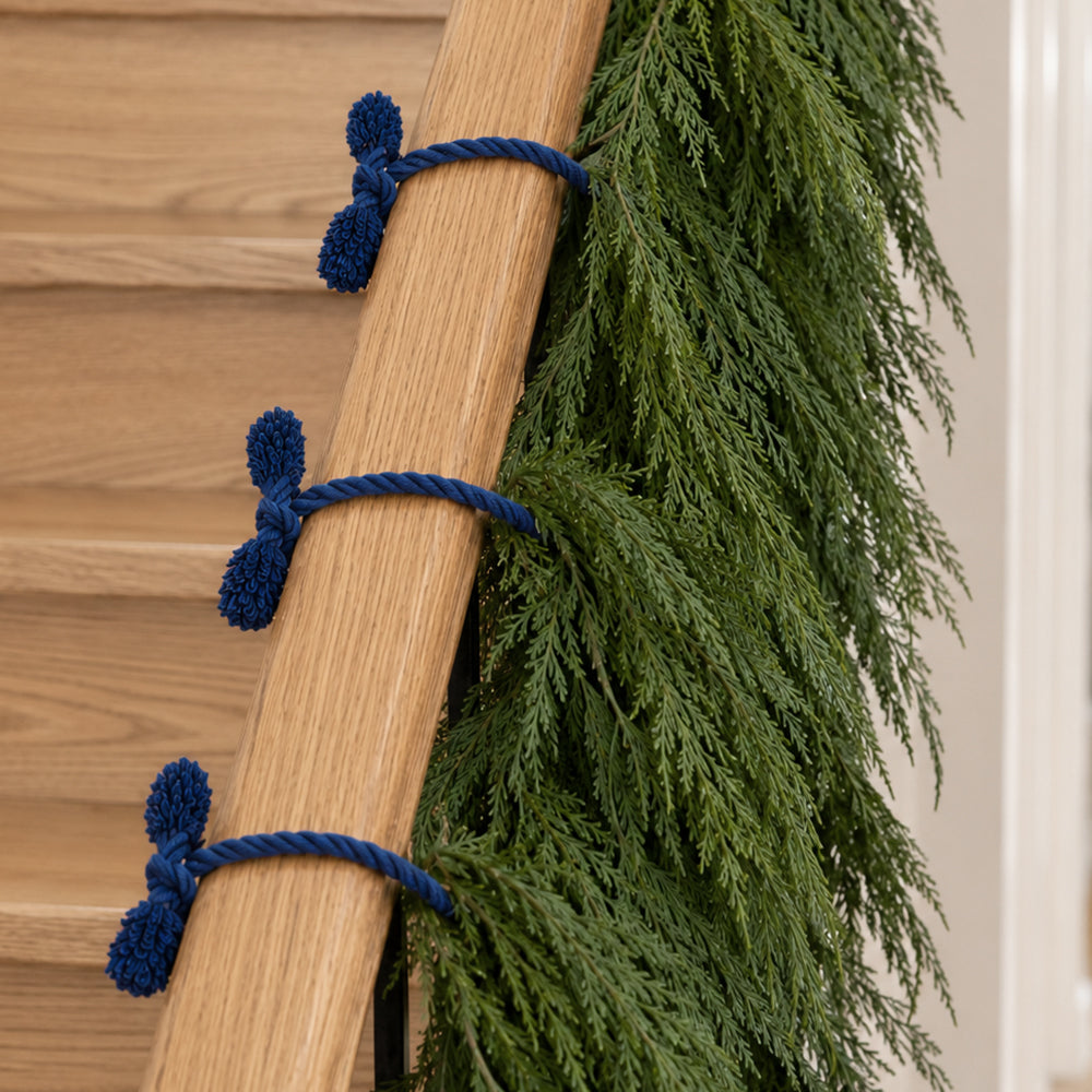 Decorative Twist Ties 6 Pack - Blue