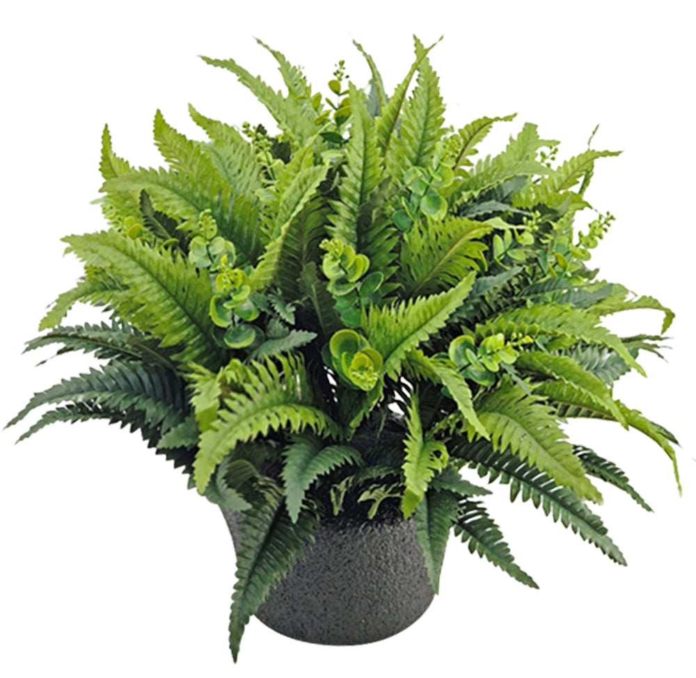 Haute Decor Fern and Eucalyptus Urn Filler