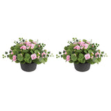Wild Geranium Urn Filler with Adjustable Height