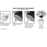 Classic Pre-lit Holiday Greenery Adjustable Height Urn Filler 20 Inch Diameter