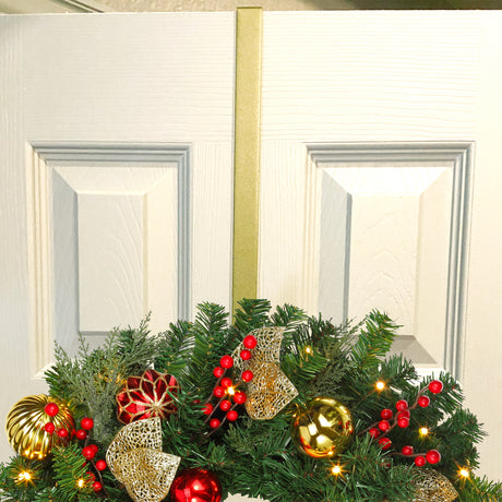 Dual-Sided Wreath Hanger - 5 Colors Available