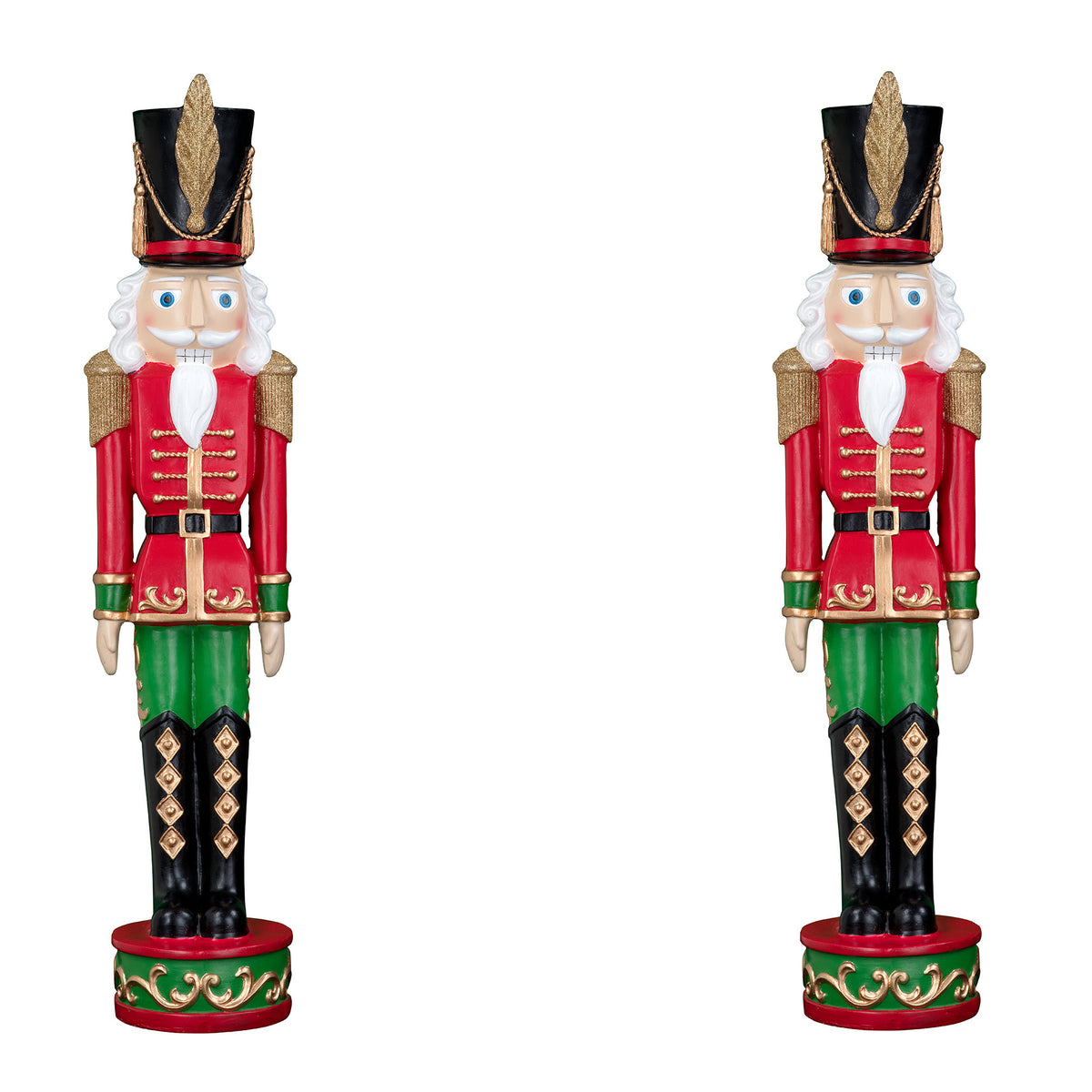 Classic Christmas Nutcracker - Red/Green (2 Sizes Available)