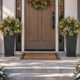 Classic Pre-lit Holiday Greenery Adjustable Height Urn Filler 20 Inch Diameter, Set of 2