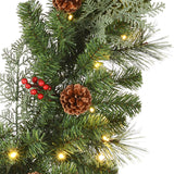 Classic Pre-lit Christmas Garland