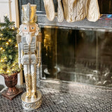 Gold and Silver Christmas Nutcracker (2 Sizes Available)