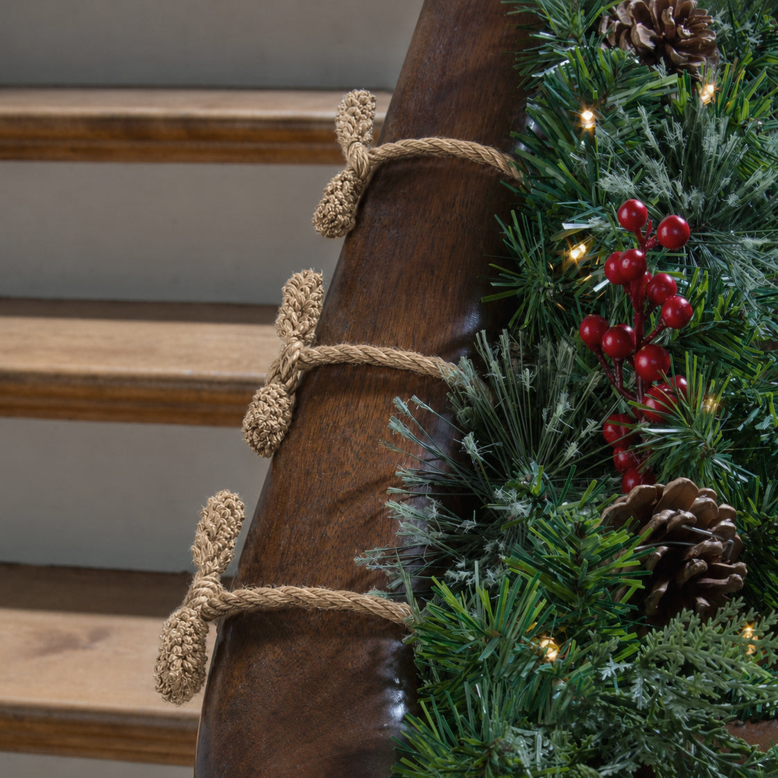 Decorative Twist Ties 6 Pack - Jute Rope