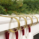 The Original MantleClip Stocking Holder - Classic Gold