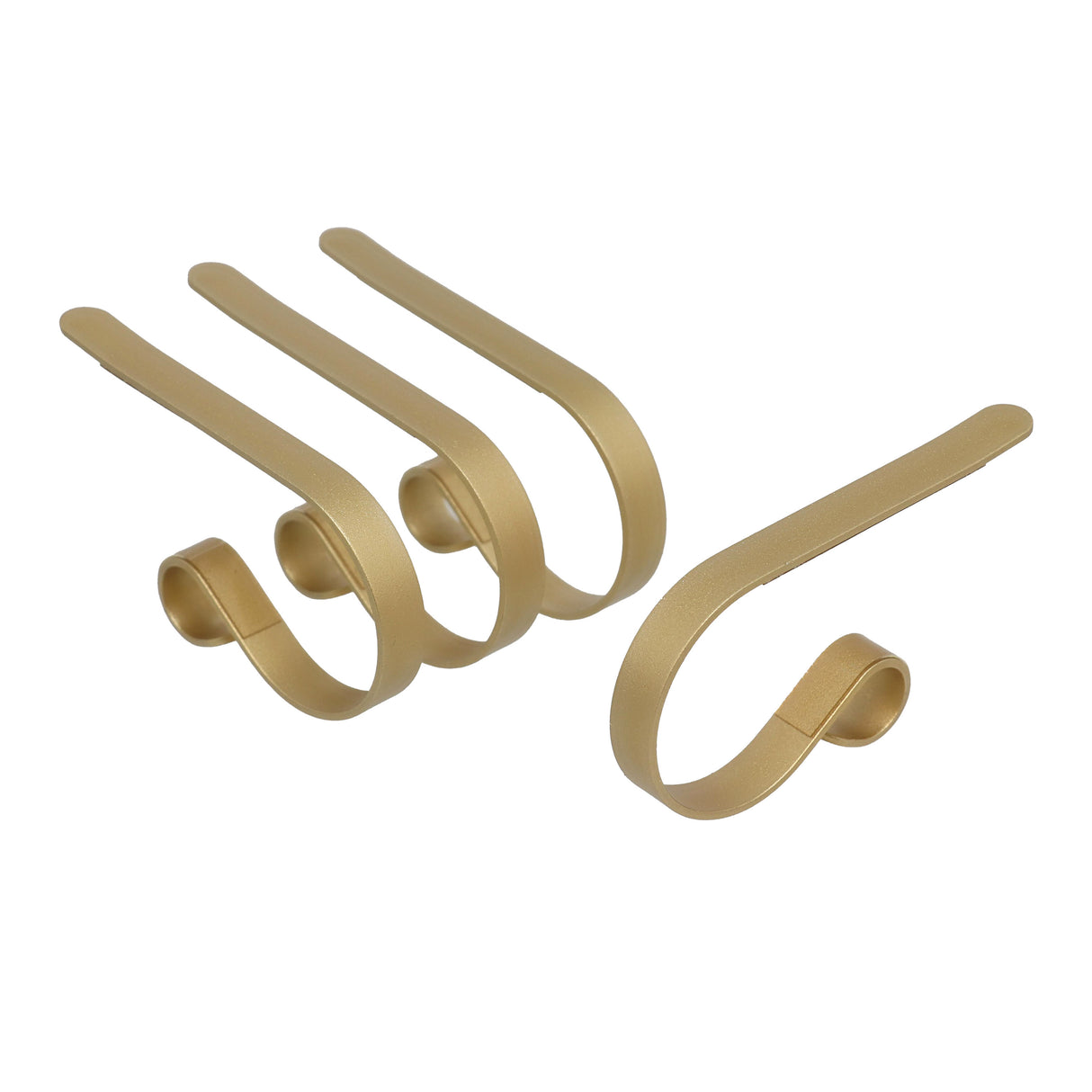 The Original MantleClip Stocking Holder - Classic Gold