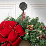 Attract Pinch-Free Magnetic Wreath Hanger - Brushed Nickel 1 Pack