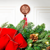 Attract Pinch-Free Magnetic Wreath Hanger - Brushed Copper 1 Pack