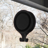 Attract Pinch-Free Magnetic Wreath Hanger - Matte Black 2 Pack