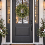 Naturally Soft™ 24 inch Unlit Cypress Wreath