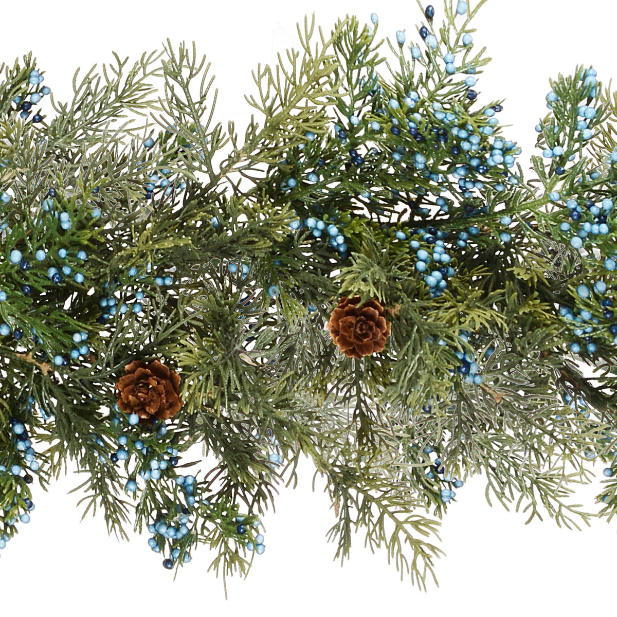 Naturally Soft™ 9 Ft. Unlit Juniper Berry and Pinecone Garland