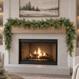 Naturally Soft™ 9 Ft. Unlit Juniper Berry and Pinecone Garland