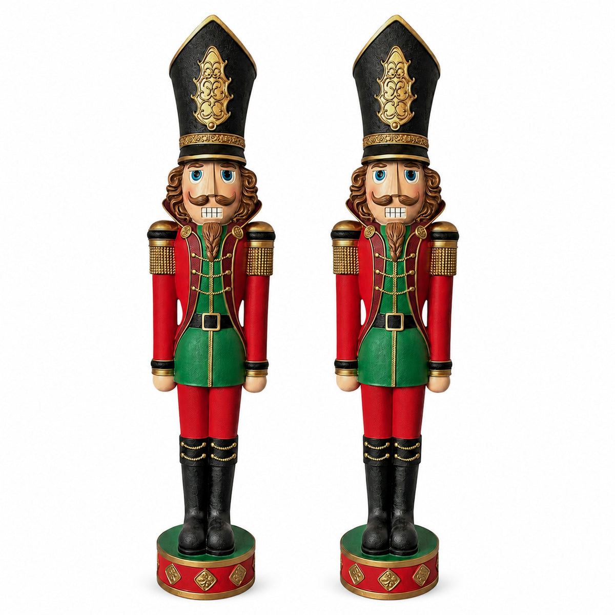 37 Inch Decorative Christmas Nutcracker - Ballet Icons, Red and Green