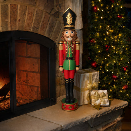 37 Inch Decorative Christmas Nutcracker - Ballet Icons, Red and Green