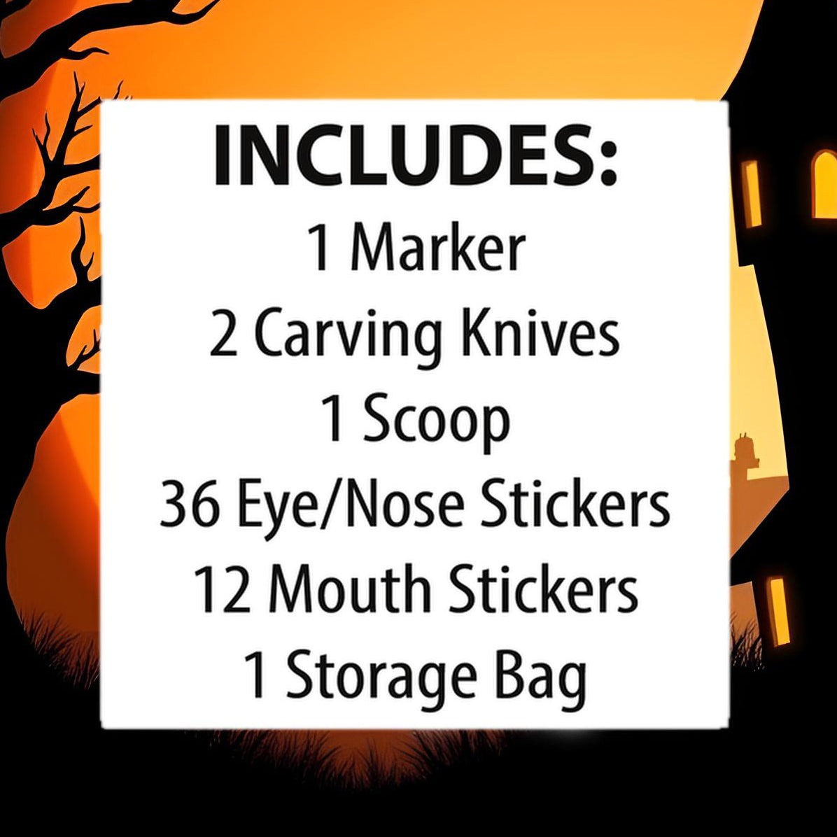 Halloween Pumpkin Carving Kit