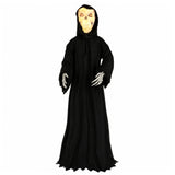 Tree Huggerz 8 Foot Tall Halloween Skeleton in Black Robe
