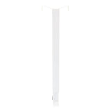 Adapt Adjustable Wreath Hanger, Top & Length Adjustable Version - Matte White