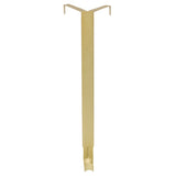 Adapt Adjustable Wreath Hanger, Top & Length Adjustable Version - Textured Gold
