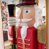 Decorative Nutcrackers - 48 Inch Classic Red/Green Christmas Nutcracker