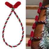 Decorative Twist Ties 6 Pack - Red/Green/White