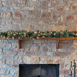 Garland - 6 Foot Christmas Pre-lit Mantel Swag