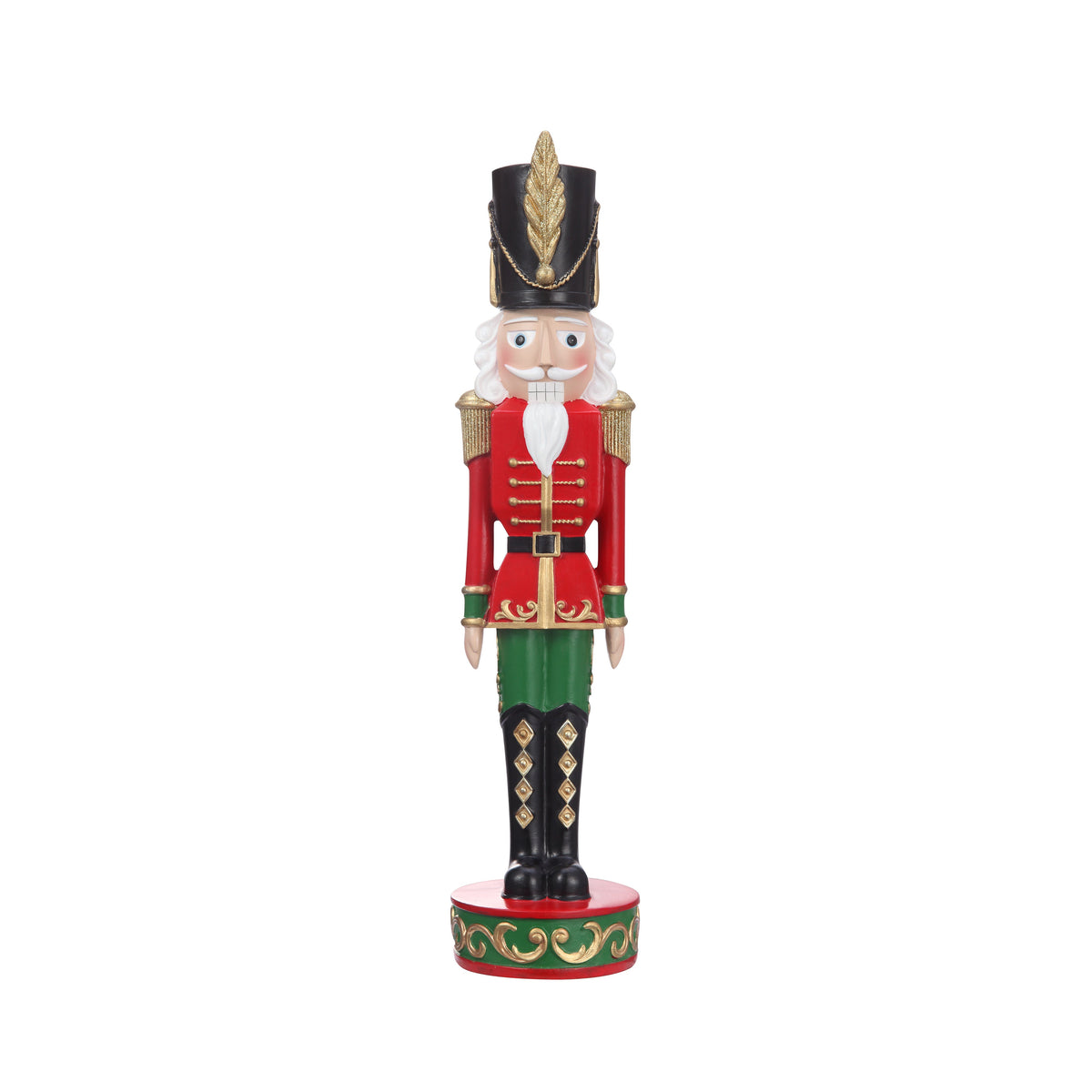 12.75 Inch Classic Red and Green Decorative Christmas Nutcracker ...