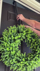 Premium Adjustable Length Wreath Hanger 30 Pound Capacity - 5 Finishes Available