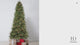 9 Ft. Tall Montana Fir Artificial Christmas Tree with Soft White T5 LED Lights, Instant Shape Memory Wire, and Foot Pedal for Easy Use