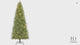 9 Foot Queensbury Fir with 2700 Cluster 8-Function LED lights, including Twinkle - Extra Tall Christmas Tree with Easy-Shape Branches