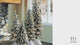 5 Foot Lightly Flocked Alpine Tree Pre-Lit Soft LED Lights with Timer