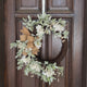 28 Inch Round Grapevine Hydrangea Wreath