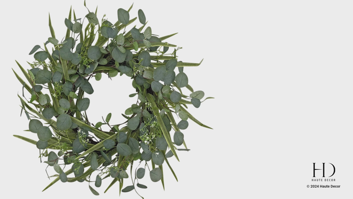 24 Inch Eucalyptus Wreath