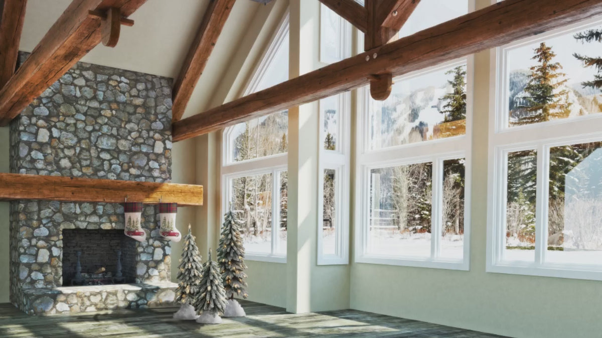 Alpine Christmas Tree Collection, Set of 3 (2 ft, 3 ft, 4 ft)