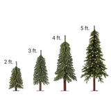 Artificial Mountain Fir Trees (2 Ft., 3 Ft., 4 Ft., 5 Ft. sizes available)
