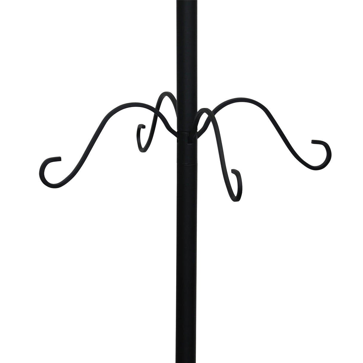 Stocking Holder - Adapt™ Adjustable Christmas Stocking Tree Stand - Black - Up To 12 Hooks