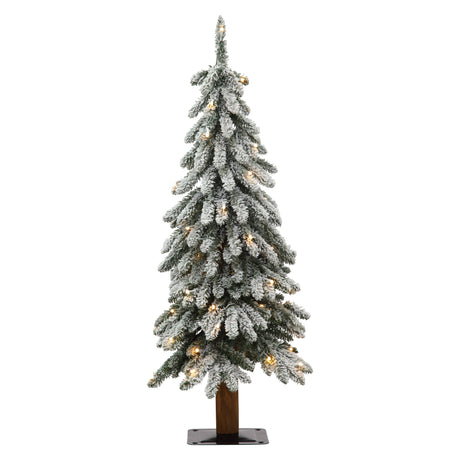 3 Foot Lightly Flocked Alpine Tree