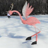 42 Inch Reindeer Flamingo