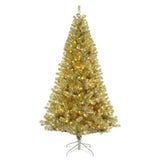 5 Foot Champagne Gold Tinsel Tree