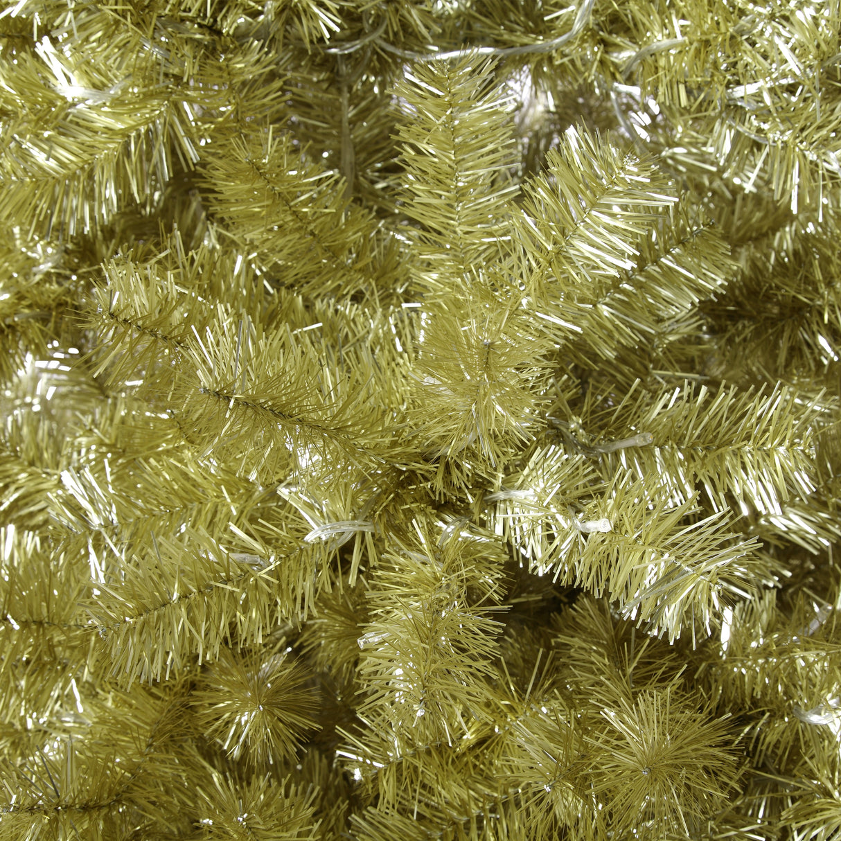 5 Foot Champagne Gold Tinsel Tree