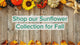 32 Inch Fall Sunflower Artificial Swag